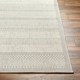 thumbnail image 4 of Hauteloom Hessa Living Room, Bedroom Patio Outdoor Area Rug - Contemporary - Bone, Dark Gray, Cloud Gray - 2' x 2'11", 4 of 6