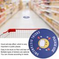 thumbnail image 4 of LYUMO Distance Floor Decal,Floor Sticker,5pcs / Bag Safety Distance Sign Decal Distance Warning Floor Sticker for Store Hospital, 4 of 8
