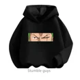 thumbnail image 3 of Ropa de primavera y otoño para niños, sudadera de una pieza para niños, ropa para niñas, sudadera de dibujos animados de Anime Luffy Zoro, traje para adolescentes, camisetas con capucha de Sonic, 3 of 5