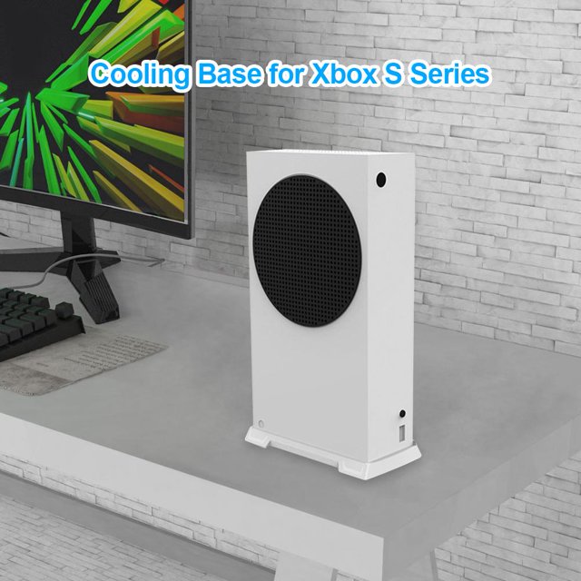 3 uds. Soporte de consola de juegos Soporte vertical de refrigeración para Xbox S Series White
