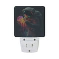 thumbnail image 5 of Yayeee LED Night Light for The Home Plug in With Light Sensors 2 Pack, Black Astronaut, 5 of 6