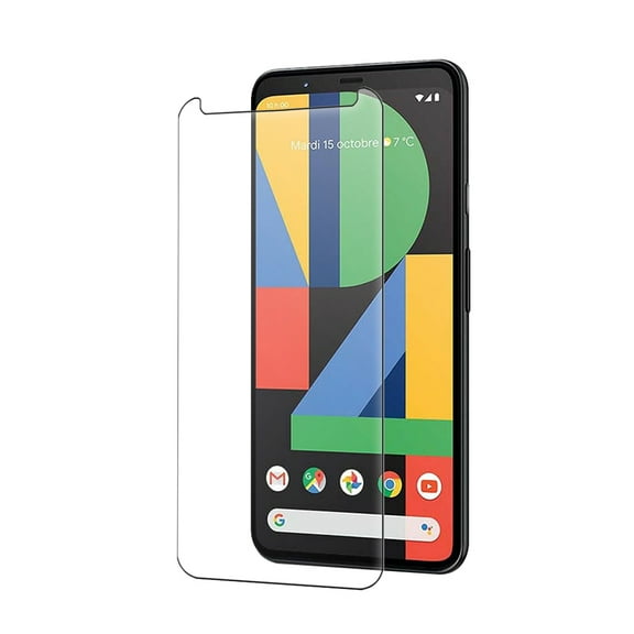 Mignova Screen Protector For Google Pixel 4 Tempered Glass 2.5D Arc Edges Screen Replacement Easy Installation High Definition Fingerprint Free For Google Pixel 4 5.7 inch -Clear 1 Pcs