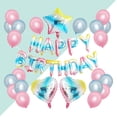 thumbnail image 4 of KAKOWELY Globos degradados FELIZ CUMPLEAÑOS Globos del alfabeto Globos de látex Decoraciones para fiestas Suministros para fiestas, 4 of 4