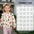 thumbnail image 2 of DISNIMO Christmas Sweatshirt for Girls Snowflake Elk Printed Pullover Tops Long Sleeve T-Shirts Comfy Sweater Tops for Fall Winter 7-8 Years, 2 of 7