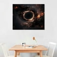 thumbnail image 3 of Nawypu Satellite View Canvas Set,Outer Space Stars Print Creative Galaxy Wall Art Decor for Bedroom, Modern Home Decor Universe Artwork Wall Print Planetary Wall Decor Astronomy Abstract Art, 3 of 5