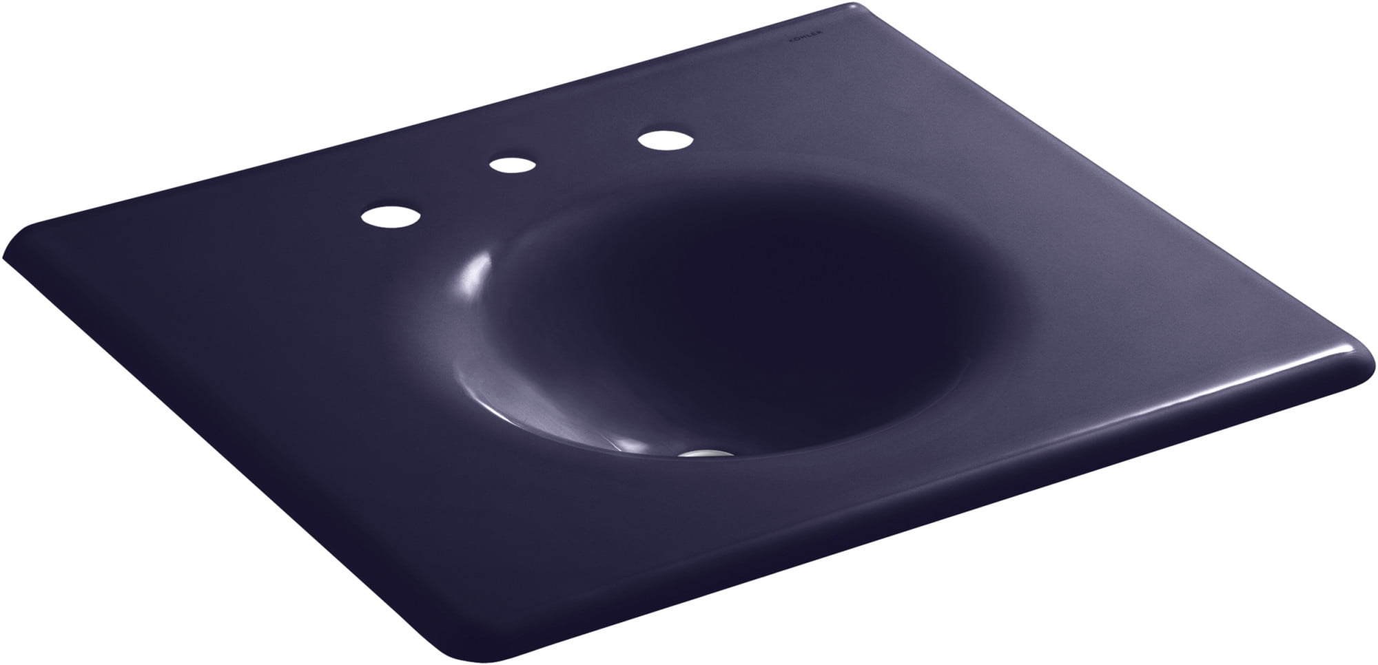 Kohler K30488 Iron/Impressions 26" Cast Iron Vanity Top Blue Indigo