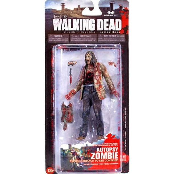 McFarlane Walking Dead Series 3 Autopsy Zombie Action Figure Walmart