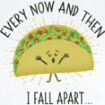 thumbnail image 2 of CafePress - Every Now And Then I Fall Apart Funny Ta Body Suit - Long Sleeve Cotton Baby Bodysuit, 2 of 4