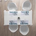 thumbnail image 3 of Ambesonne Winter Place Mats Set of 4, Snowy Forest Trees Birds, Standard Size, Petrol Blue, 3 of 4
