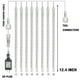 thumbnail image 2 of Luces navideñas para lluvia de meteoritos, brillantes, 30 cm, 288 LED, rojas, impermeables, 2 of 7