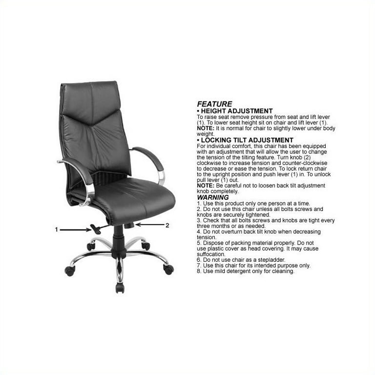 Deluxe High Back Executive Chair