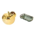 thumbnail image 1 of Estatua decorativa,Escultura de frutas para decoración del hogar para escritorio interior.,Figura de cerámica para escritorio,Bandeja de almacenamiento,Bandeja rectangular para servir frutas, 1 of 8