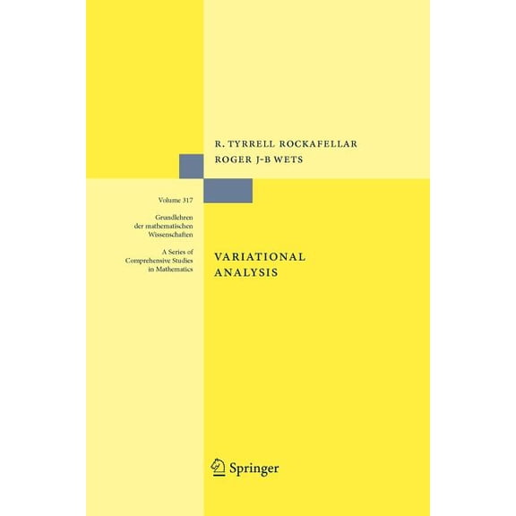 Grundlehren Der Mathematischen Wissensch Variational Analysis, Book 317, (Paperback)