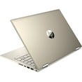 thumbnail image 3 of HP Pavilion X360 2-in-1 14" FHD IPS TouchScreen Laptop Computer, Intel Core i5-1135G7, 12GB Memory, 256GB SSD, Intel Iris Xe Graphics, Windows 11 Home, Warm Gold + Mazepoly Accessories, 3 of 7