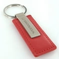 thumbnail image 2 of Honda Rectangular Leather Key Chain (Red), 2 of 3