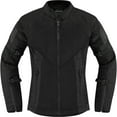 thumbnail image 2 of Icon Mesh AF CE Womens Textile Motorcycle Jacket Stealth XXL, 2 of 2