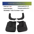 thumbnail image 2 of Exquisite 2016-2025 FOR Nissan NV350 Mudflaps Fender Mud Flap Guards Splash Mudguard Car Accessories Front Rear 4pcs, 2 of 5