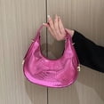 thumbnail image 2 of Bolso bandolera sencillo de moda de verano, bolso con forma de media luna moderno, bolso de mujer, bolso de hombro retro, 2 of 6