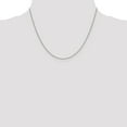thumbnail image 2 of Chaîne Pendentif Collier Câble 14k Or Blanc 18 Pouces 1.4mm Forzantine, 2 of 9