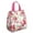 Pioneer Flower Floral-3, variant on Pioneer Flower Floral Print Pattern Insulated Lunch Bag for Women & Adults,Large Portable Soft Cooler Lunch Bag,Thermal Food Storage Tote with Pearl Cotton,8.66L,8.75x5.75x9.5 Inch