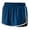 Navy/Black/White, variant on Augusta Sportswear Adult Female Women Polyester Adrenaline Shorts