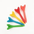 thumbnail image 2 of 1 1/2'' (38 mm) Multi-Color Performance Plastic Golf Tees, pack of 25 by Tour Mission, 2 of 3
