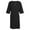 Black, variant on Esho Mens and Womens Robes,Unisex Waffle Spa Bathrobes Pajamas & Loungewear