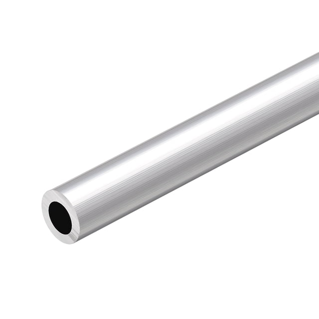 Tuberías de aluminio Uxcell 6063, tuberías rectas sin costuras 18mm x 10mm x 300mm