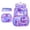Purple, variant on Backpacks for Teens 3Pcs Set, Middle Bookbag Lightweight Outdoor Daypack (Purple), By TINGXIN