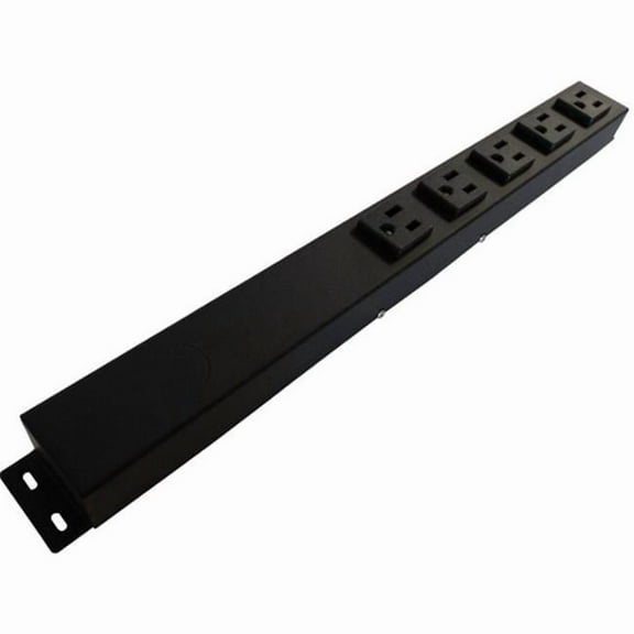 16 in. 6-Outlet Hardwired Power Strip