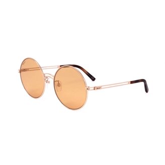 Sunglasses Bally BY 0096 55V Shiny Dark Havana / Blue Lenses  display picture 2