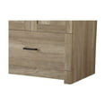 thumbnail image 4 of Elegant Kitchen and Bath 66 inch Double Bathroom Vanity In Natural Oak, 4 of 12