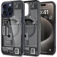 thumbnail image 1 of Ultra Hybrid MagFit for iPhone 15 Pro Max Case, [Military Grade Shockproof] MagSafe Phone Cover - Zero One, 1 of 4
