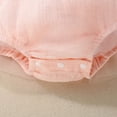 thumbnail image 4 of mgoYE Baby Girl 1st Birthday Clothes Rainbow Embroidery Tulle Dress Sleeveless Romper Bodysuit Cake Smash Outfit(Pink,0-9 Months), 4 of 9