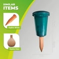 thumbnail image 5 of Plant Watering System HYDRO CUP - 4 pcs, Clay Spikes with Cup Attachment, 5 of 6