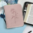 thumbnail image 6 of Pink Roses Leather Bible Cover with Bookmark, 6 of 9