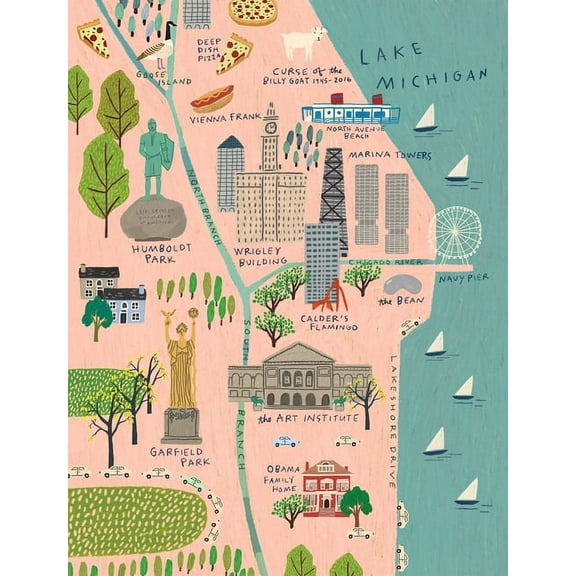 Windy City: Blank Journal, (Paperback)