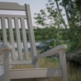 thumbnail image 3 of Merrick Lane Gray Poly Resin Indoor/Outdoor Rocking Chair, 3 of 15