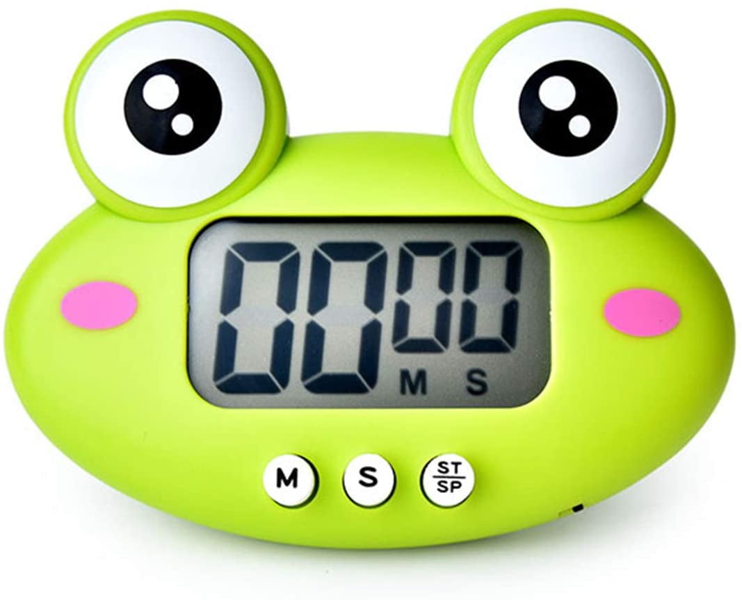 Kitchen LCD Timer Countdown 99 Minutes Cartoon Animal Cooking Clocks Alarm 