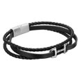 thumbnail image 2 of Pulsera de Acero Inoxidable Enso para Hombre EMB128B Negro negro Unitalla, 2 of 3