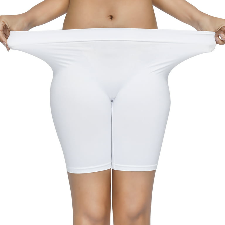 Simiya Molasus Women'S Cotton Underwear High Waisted Full Coverage Ladies  Panties (Regular Plus Size) Beige 2Xl 