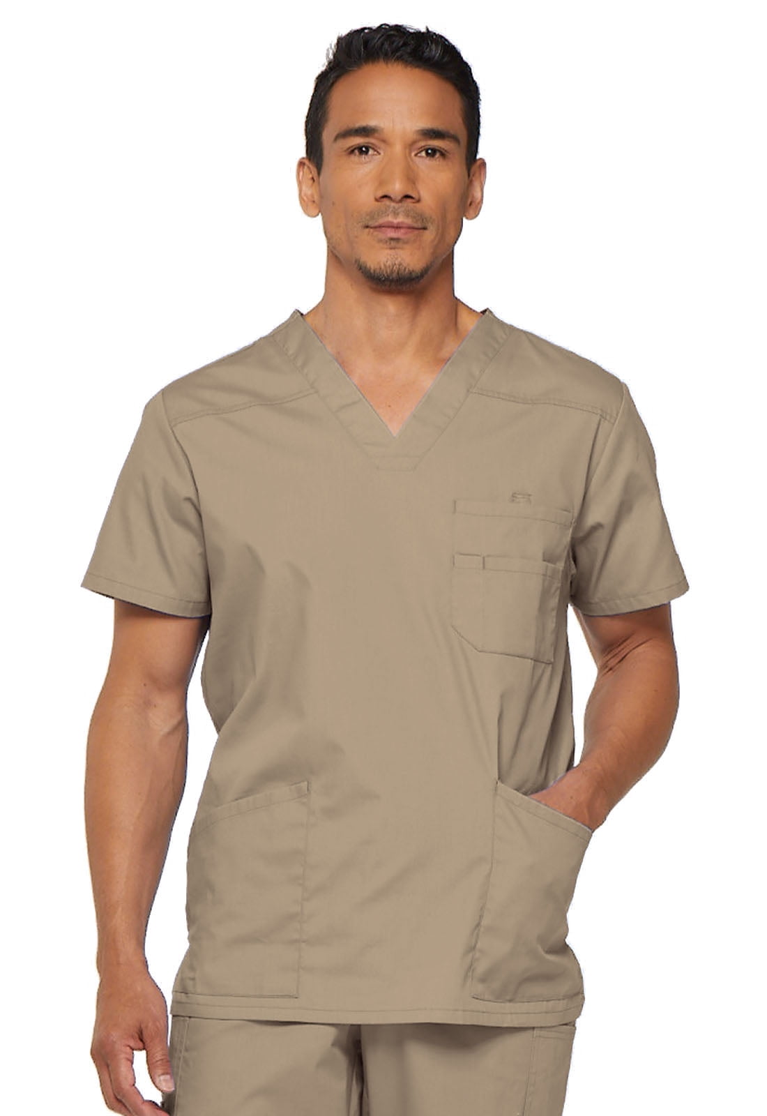 Dickies Dickies EDS Signature Scrubs Top for Men VNeck Plus Size