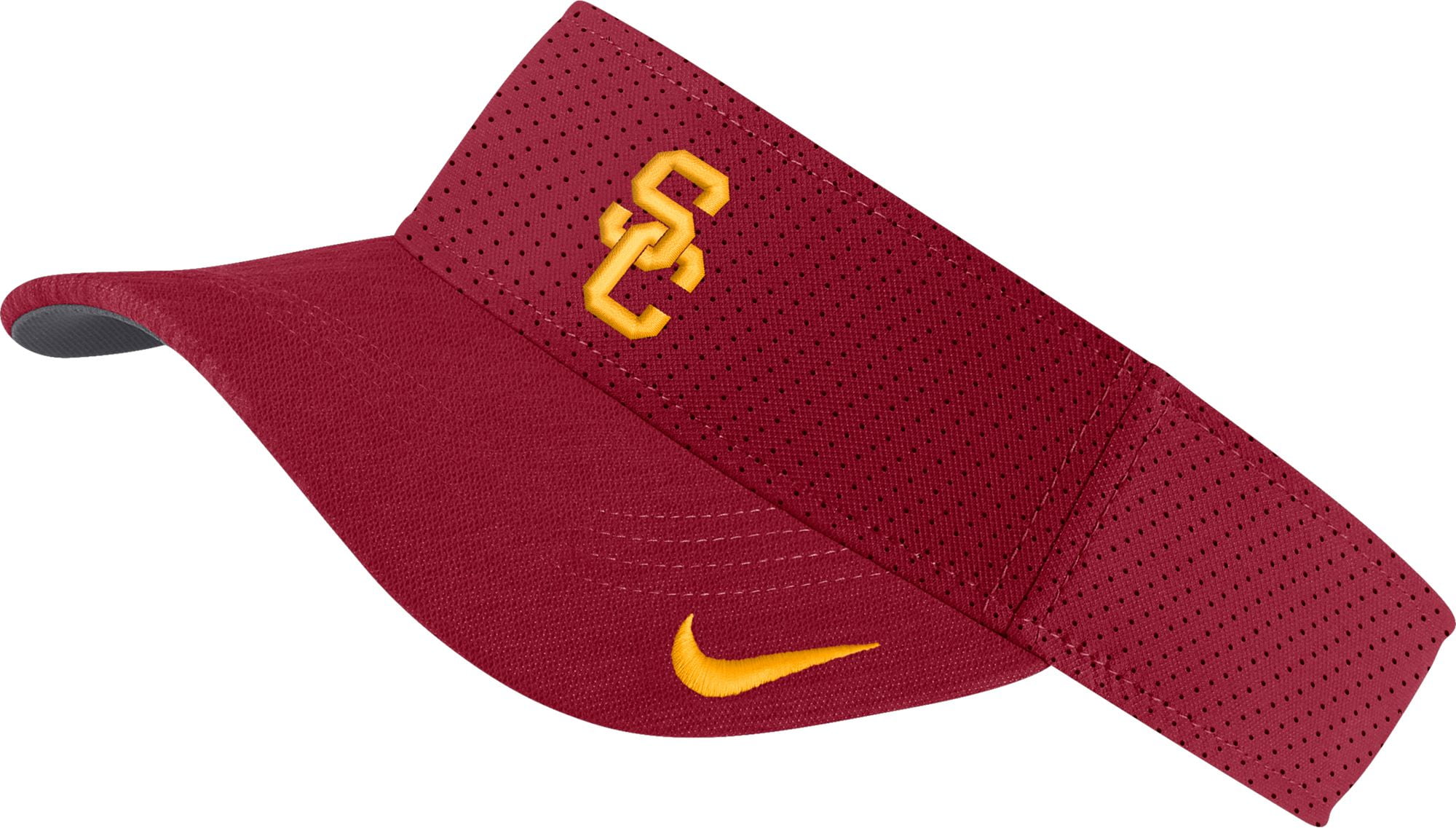 Nike Nike Men's USC Trojans Cardinal AeroBill Football Sideline Visor