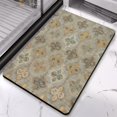 thumbnail image 2 of Dress Up Your Floor with Our 20x32 inch Non-Slip Modern Floral Area Rug - Vintage, Colorful - Distressed Throw Carpet Adds Flair to Living Room, Bathroom Decor, 2 of 5