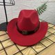 thumbnail image 3 of Sombrero fedora unisex de moda: material de lana, circunferencia de 56-58 cm, adecuado para uso diario/casual, accesorio perfecto para el invierno., 3 of 3