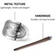 thumbnail image 2 of Horquilla vikinga TUNC pinzas de pelo celtas Metal ovalada con palillo para cabello grueso, 2 of 5