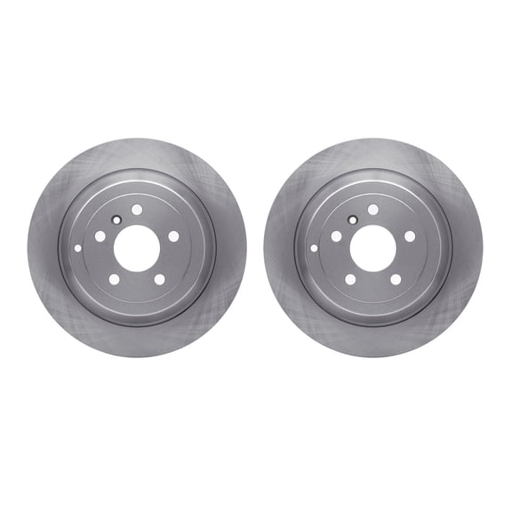 Dynamic Friction Company Rear Brake Rotors 6002-63084