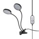 thumbnail image 5 of Luz LED Para Cultivo De Plantas, Lámpara De Crecimiento De Doble Cabeza, 5 Niveles Regulables, Clip, 5 of 5