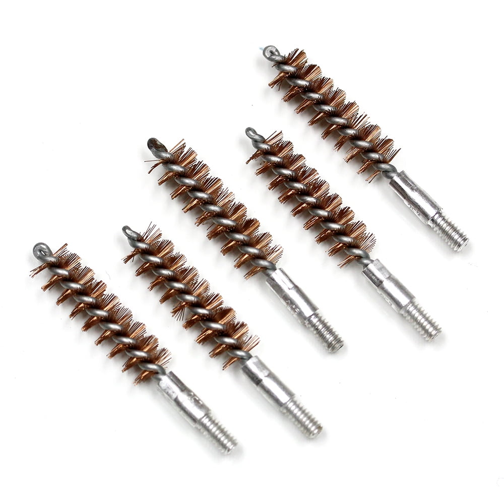 Cal 357, 9, 380, 38 Special, Bore Brushes, 5Pack, Phos Bronze by