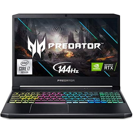 2019 Acer Predator Helios 300 15.6" FHD Gaming Laptop | 9th Gen Intel 6-Core i7-9750H Upto 4.5GHz | 16GB RAM | 512GB SSD Boot + 1TB HDD | NVIDIA GeForce GTX 1660Ti 6GB | Backlit Keyboard | Windows 10